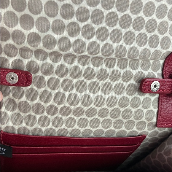 Brighton Red and Gray Crossbody Bag - Picture 2 of 5